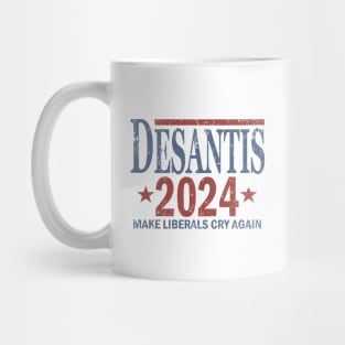 Distressed Ron DeSantis For President In 2024 Mug